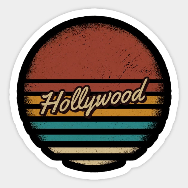 Hollywood Vintage Text Sticker by JamexAlisa